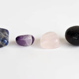 Crystal Gift Set | EMPATH PROTECTION | Crystal Healing Kit: SET2 (Tumbles+ Bracelet)