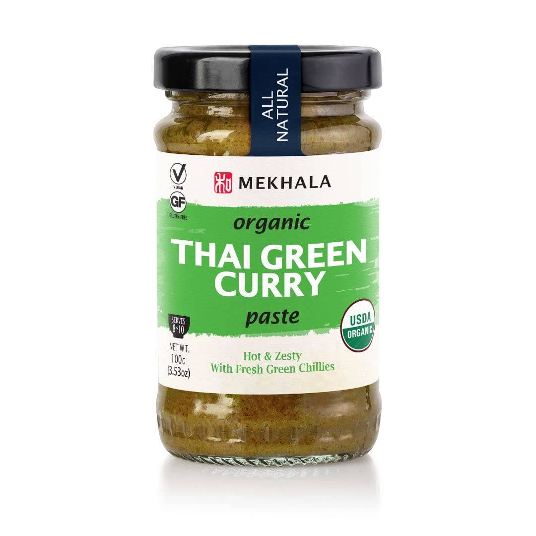 Mekhala Thai Green Curry Paste 3.53 oz