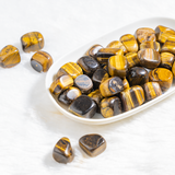 Tiger Eye Tumbled Stones | Healing Crystals | Reiki Stones: 100Grams