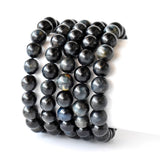 Healing Bracelet | Blue Tiger Eye | Gemstone Bracelet: 6mm