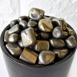 Pyrite Tumbled Stones | Healing Crystals | Bulk Stones: 250Grams