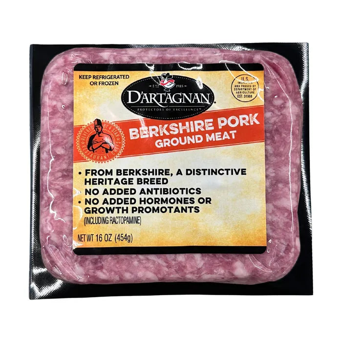 D'Artagnan Ground Berkshire Pork 16oz