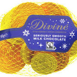 Divine Seriously Smooth Milk Chocolate Coins
