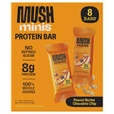 Mush Peanut Butter Chocolate Chip Mini Protein Bars