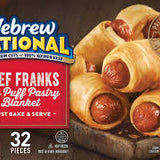 Hebrew National Beef Franks in Puff Pastry