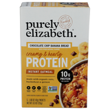 Purely Elizabeth Chocolate Chip Banana Bread Protein Instant Oatmeal