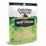 Organic Valley Thick Cut Sharp Cheddar 6 oz