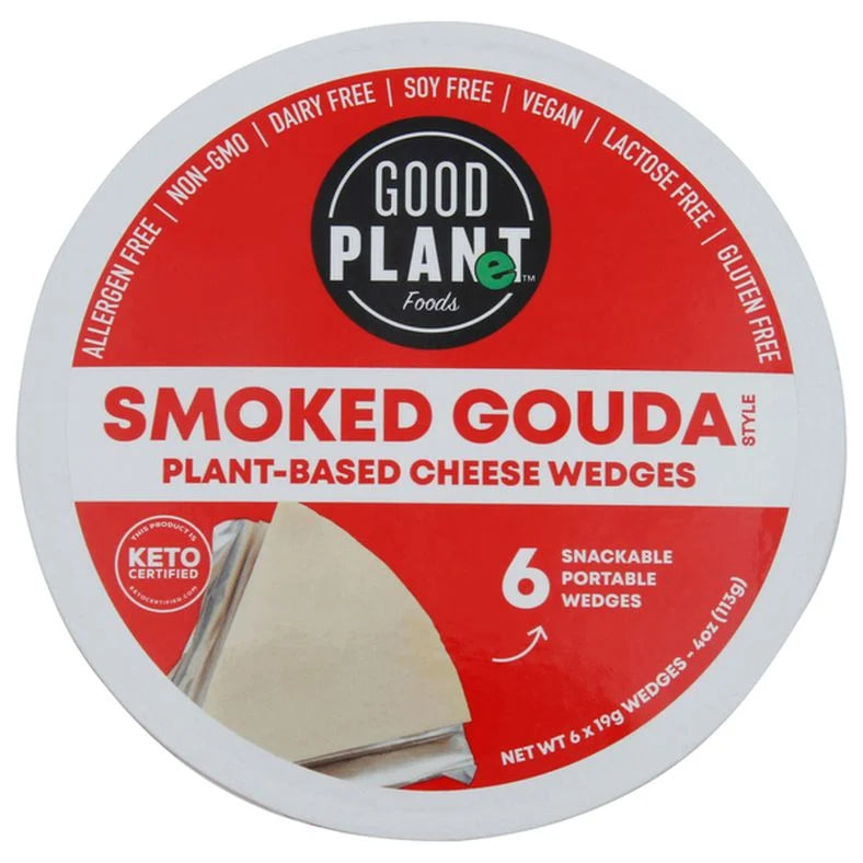 Good Planet Foods- PB Smoked Gouda Cheese Wedges