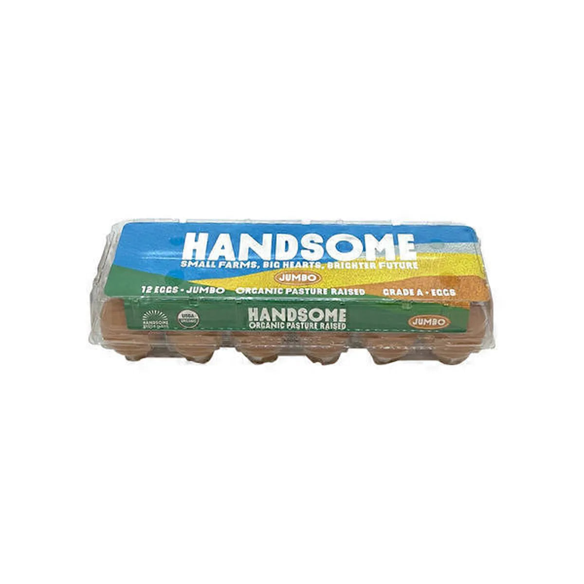 Handsome Brook Farms Organic Large Pasture Raised Eggs