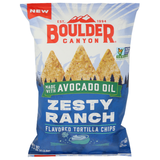 Boulder Canyon Avocado Oil Zesty Ranch Tortilla Chips 7.5oz