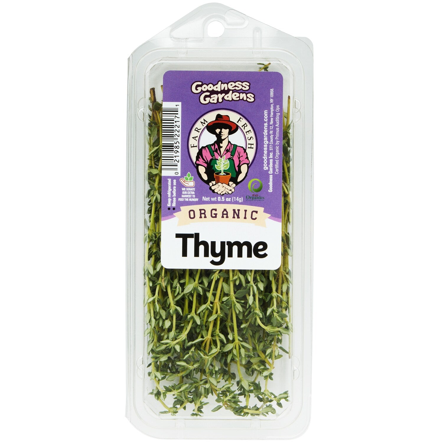 Goodness Gardens Organic Thyme
