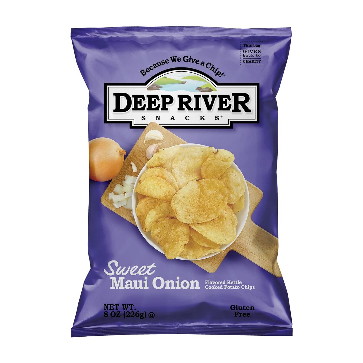 Deep River Sweet Maui Onion Chips 5oz