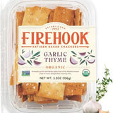 Firehook Garlic Thyme Crackers