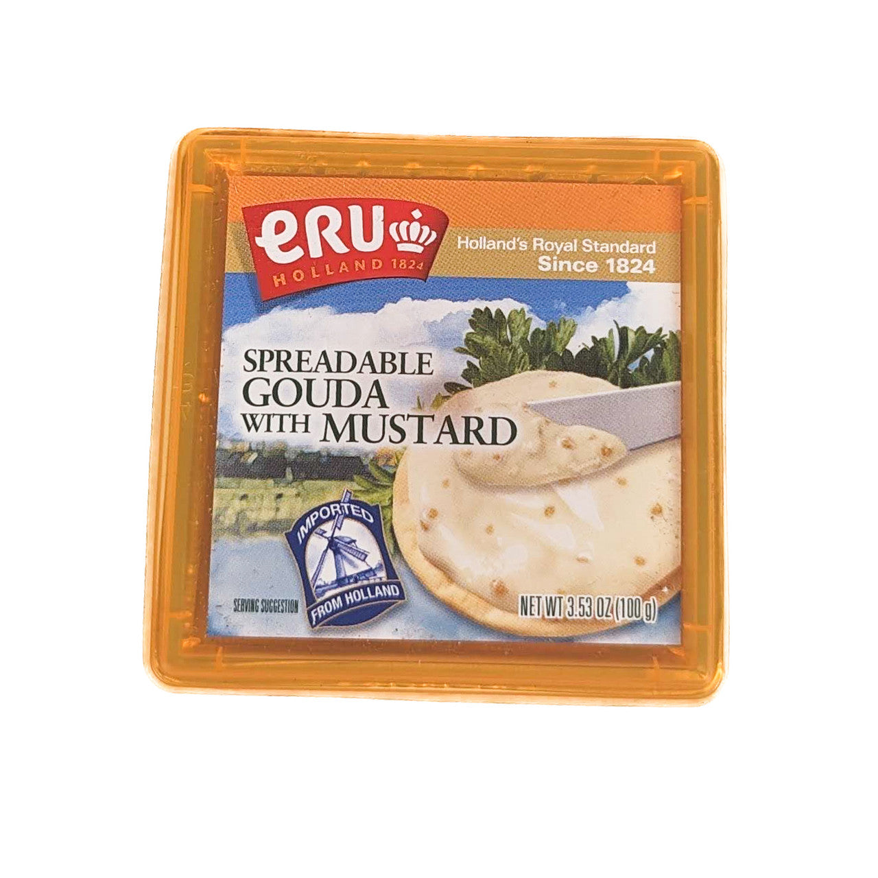 Eru Spreadable Gouda With Mustard 3.53oz