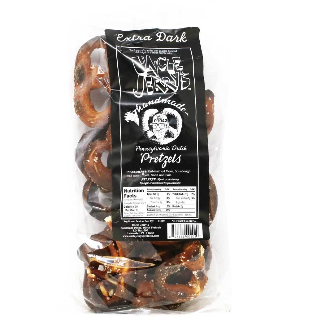 Uncle Jerry's Salted Dark Pretzels