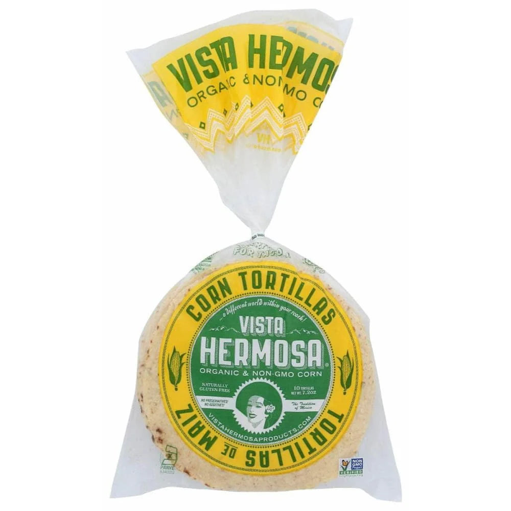 Vista Hermosa Organic Corn Tortillas 5"